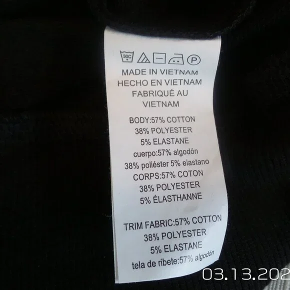 Womens MICHAEL KORS Black Sweatshirt Size Small Like NEW - Picture 9 of 10